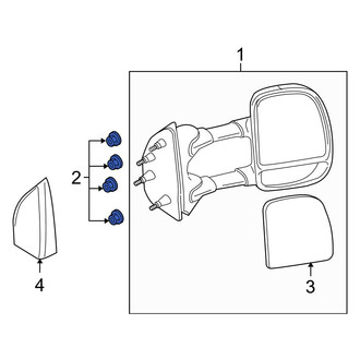 Ford OE - Door Mirror Nut
