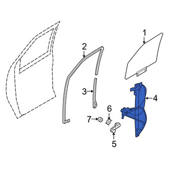 Ford OE - Front Left Window Regulator