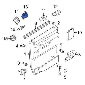 Ford OE - Left Door Window Switch