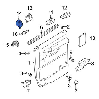 Ford OE - Front Left Door Lock Switch
