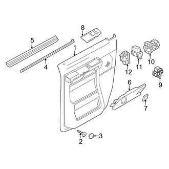 Ford OE - Front Door - Interior Trim