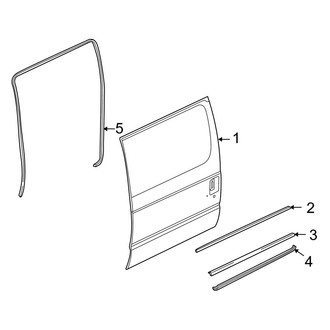Ford OE - Side Loading Door - Door & Components (Sliding)