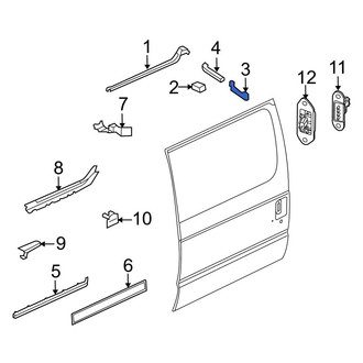 Ford OE - Sliding Door Roller