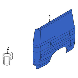 Ford OE - Right Outer Quarter Panel