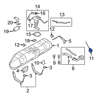 Ford OE - Fuel Tank Cap