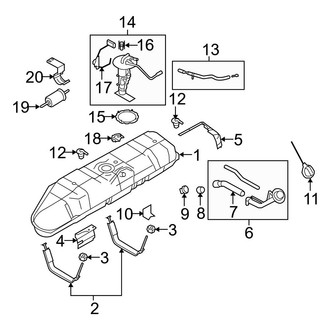 Ford OE - Fuel System Components