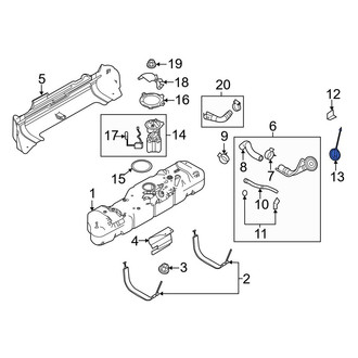 Ford OE - Fuel Tank Cap