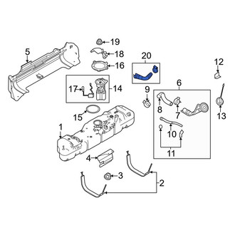 Ford OE - Fuel Hose