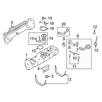 Ford OE - Fuel System Components (Engines)