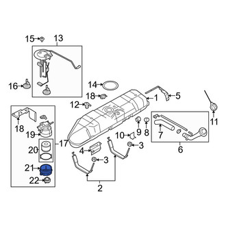 Ford OE - Fuel Filter Housing