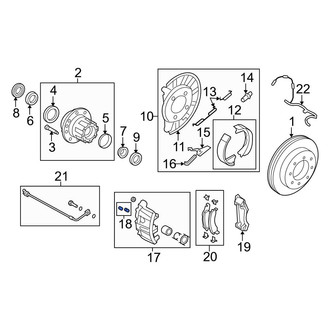 Ford OE - Rear Brake Bleeder Screw