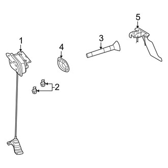 Ford OE - Rear Body & Floor - Spare Tire Carrier