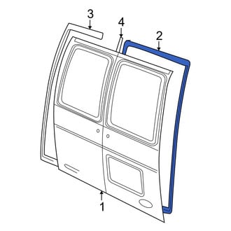 Ford OE - Rear Right Door Seal