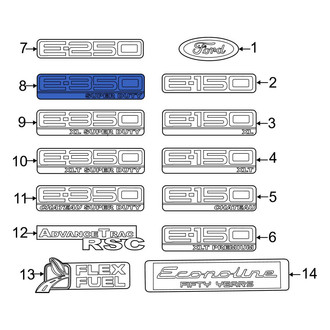 Ford OE - Front Fender Emblem
