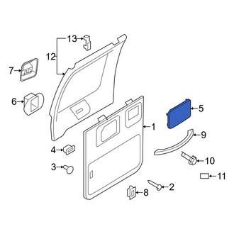 Ford OE - Rear Left Speaker Cover