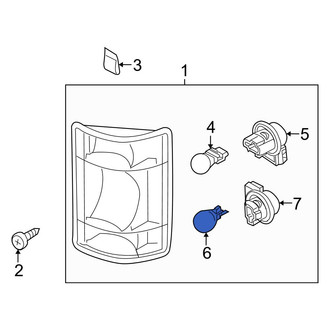 Ford OE - Tail Light Bulb