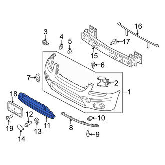 Ford OE - Front Lower Grille