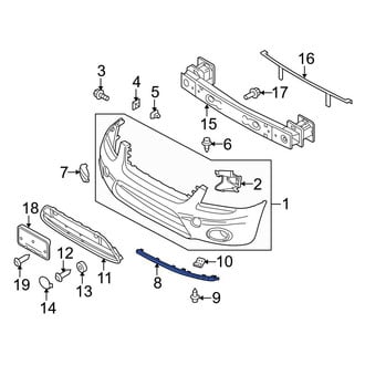 Ford OE - Front Right Spoiler