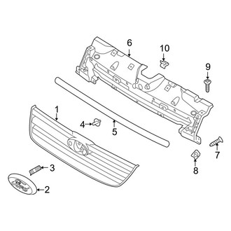Ford OE - Grille & Components (XL / XLT / XLT Premium)