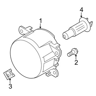 Ford OE - Front Lamps - Fog Lamps