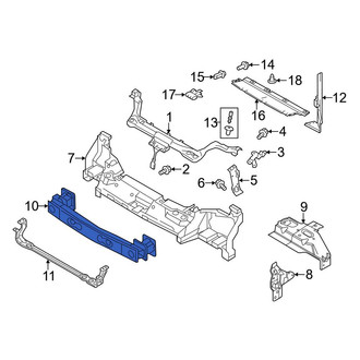 Ford OE - Front Bumper Impact Bar