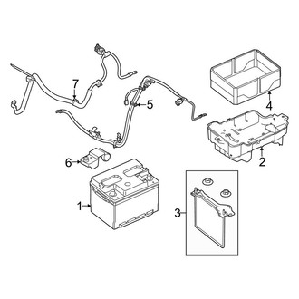 Ford OE - Electrical - Battery (XL / XLT / XLT Premium)