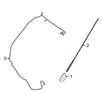 Ford OE - Radio Antenna Mast