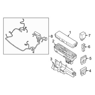 Ford OE - Electrical - Fuse & Relay (Gas)