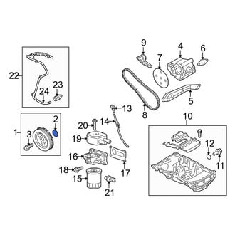 Ford OE - Engine Crankshaft Pulley Washer