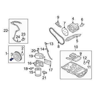 Ford OE - Engine Crankshaft Pulley Bolt