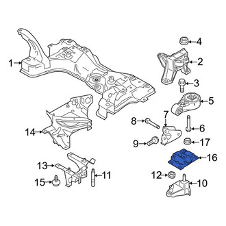 Ford OE - Automatic Transmission Mount Bracket