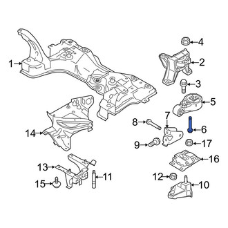 Ford OE - Left Engine Mount Bolt