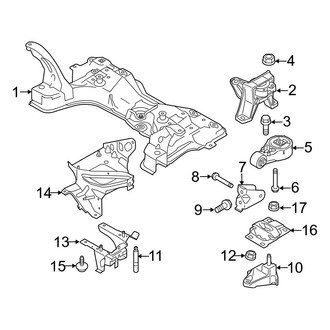 Ford OE - Engine / Transaxle - Engine & Transmission Mounting (Gas)