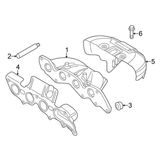 Ford OE - Exhaust System - Manifold