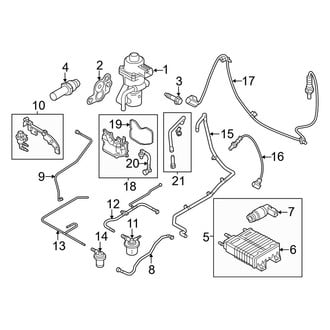 Ford OE - Emission System - Emission Components