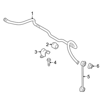 Ford OE - Front Suspension - Stabilizer Bar & Components