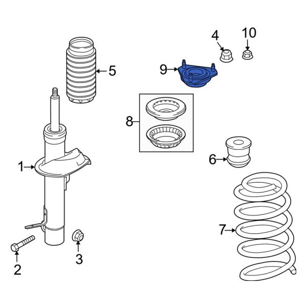 Suspension Strut Mount