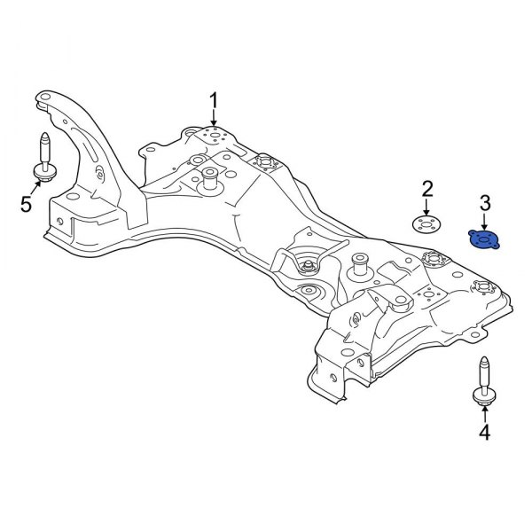 Engine Cradle Insulator