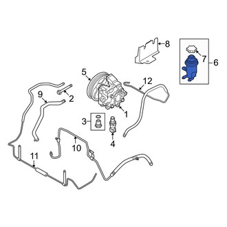 Ford OE - Power Steering Reservoir