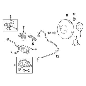 Ford OE - Cowl - Components on Dash Panel (XL / XLT / XLT Premium)