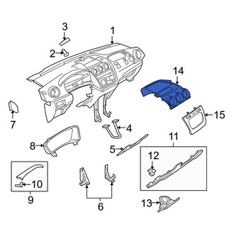 Ford OE - Instrument Panel Trim Panel
