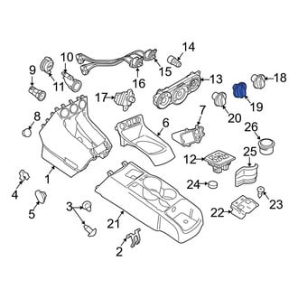 Ford OE - HVAC Heater Control Knob