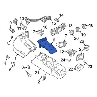 Ford OE - Automatic Transmission Shift Cover Plate