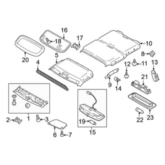 Ford OE - Roof - Interior Trim