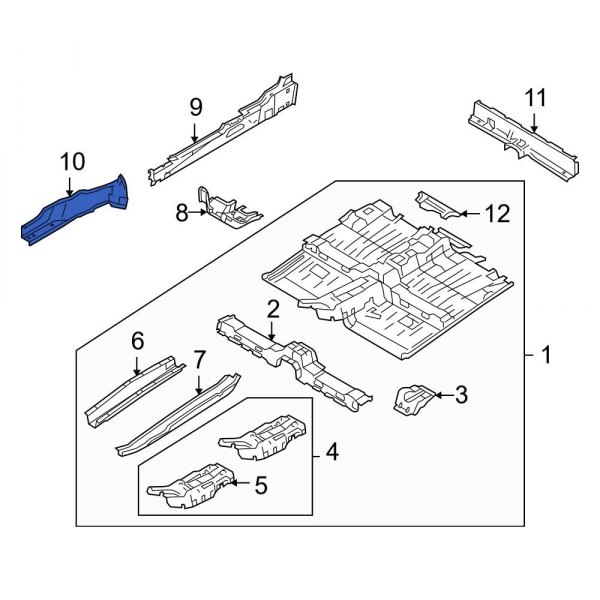 Floor Side Rail