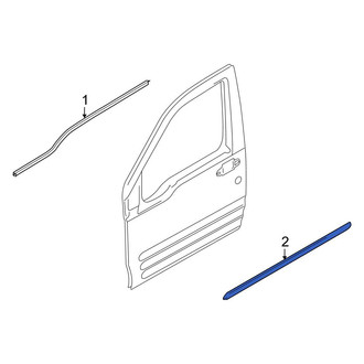Ford OE - Front Left Door Molding