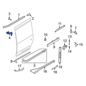 Ford OE - Sliding Door Roller