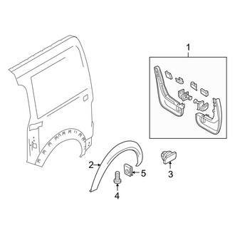 Ford OE - Side Panel - Exterior Trim (XL / XLT / XLT Premium)