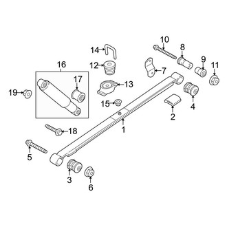 Ford OE - Rear Suspension - Suspension Components (Gas)