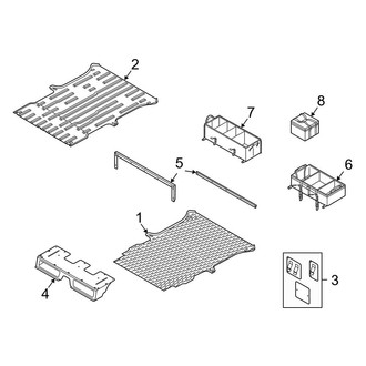 Ford OE - Rear Body & Floor - Interior Trim (Gas)